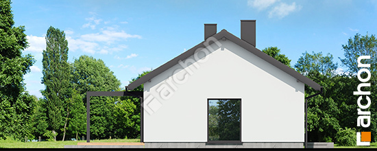 Elewacja boczna projekt dom w kruszczykach 31 61f4c2c425b46f6aa318198c5dbee6c7  266