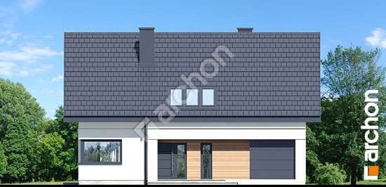 Elewacja frontowa projekt dom w balsamowcach ca4da5c027e47d6de51c05dac43e6011  264