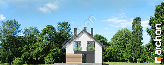 Elewacja boczna projekt dom w malinowkach 14 gr2 0867cefb9b724ad6043fd8afeb234151  266