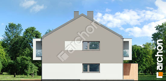 Elewacja boczna projekt dom przy trakcie r2b f3948fad59b8783d10a5cde54a364b2e  266