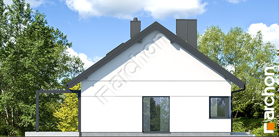 Elewacja boczna projekt dom w kruszczykach 28 b2564289c168994b90e59e2a3441f2c1  266