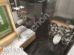 gotowy projekt Dom w lilakach 4 (G2) Wizualizacja łazienki (wizualizacja 3 widok 4)