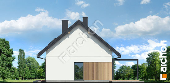 Elewacja boczna projekt dom w porzeczkach 2 fcdc1faa53e3787d5111ed5d9cc307e7  265