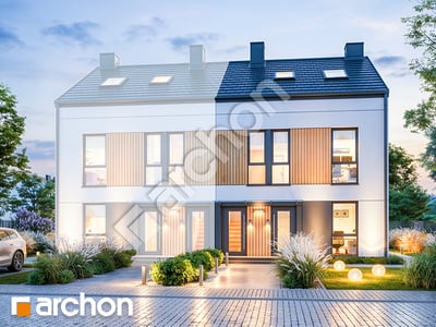 gotowy projekt Dom w bratkach 19 (R2B) 