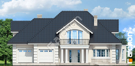 Elewacja frontowa projekt dom w wiciokrzewie g2 ver 2 22bb38af17c793c34eeebc6f022dc9a5  264