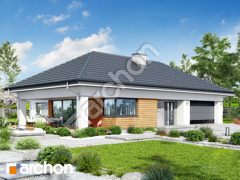 gotowy projekt Dom w słonecznikach 2 (G2) widok 2