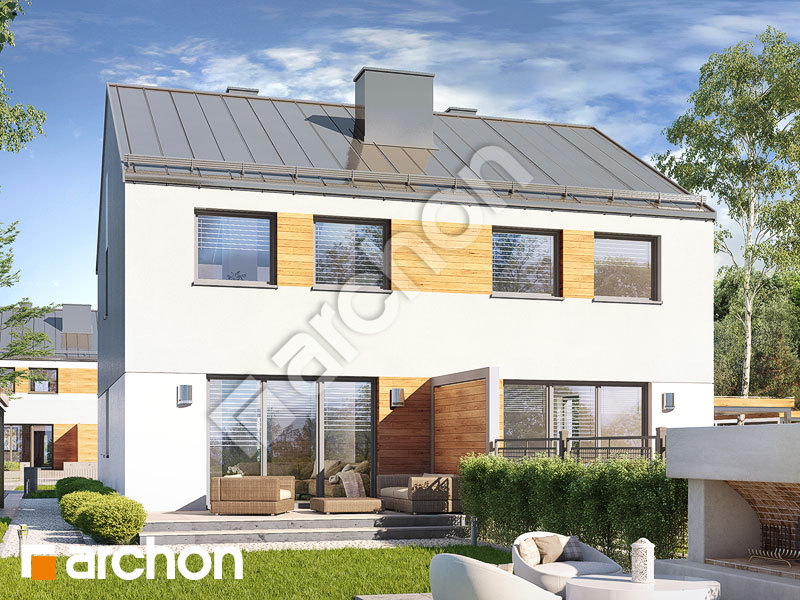gotowy projekt Dom w riveach (R2) widok 1