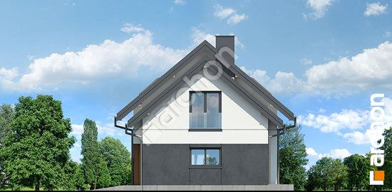 Elewacja boczna projekt dom w motylkach g 2a7fe431fa5e4a20a278f7916d38450e  265