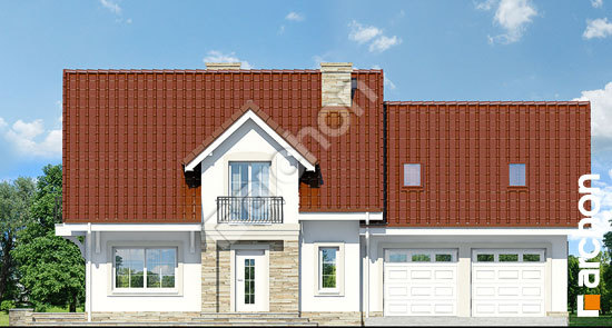 Elewacja frontowa projekt dom w lantanach g2 75acd44964e9a5309fead48c16e936f5  264
