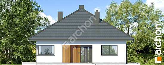 Elewacja frontowa projekt dom w renklodach 20 a 286418ec2887cb766f5817c3bc9d9e59  264