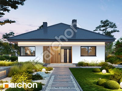 gotowy projekt Dom w renklodach 20 (A) 