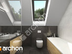gotowy projekt Dom w zielistkach 21 (G) Wizualizacja łazienki (wizualizacja 3 widok 2)