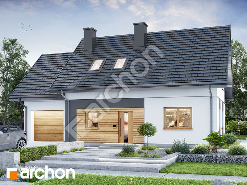 gotowy projekt Dom w zielistkach 21 (G) 