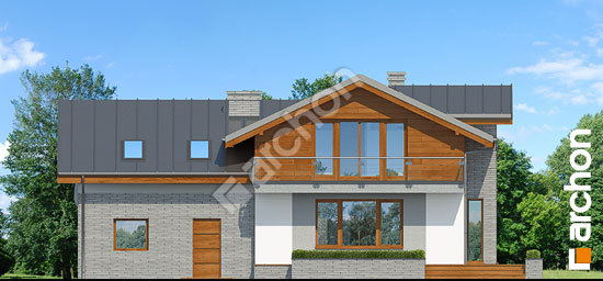 Elewacja ogrodowa projekt dom w budlejach 4 g2 b2218d8a210a57dd0c0816de0ec70c8e  267