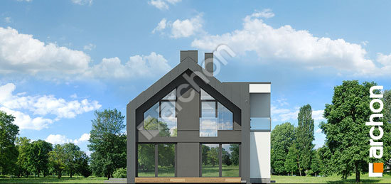 Elewacja ogrodowa projekt dom w zenszeniu g2p b4d12c7872ab97897664291e3491de72  267