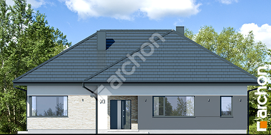 Elewacja frontowa projekt dom w przebisniegach 27 e 00af84362aa0a5eb1719ded1cdca5e5f  264