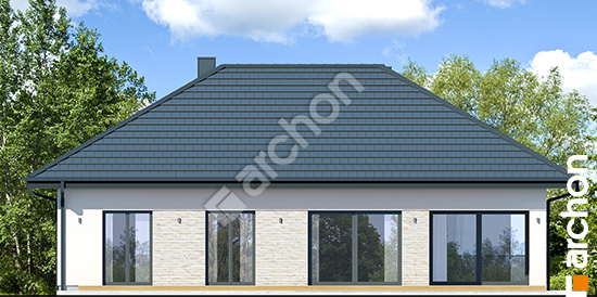 Elewacja ogrodowa projekt dom w przebisniegach 27 e 309f1f748c416747d5dc6f351e5a3bd6  267