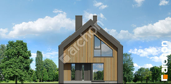 Elewacja frontowa projekt dom w trzcinnikach 2 d5c0d4b42bfcca020573e5bcb4266b05  264