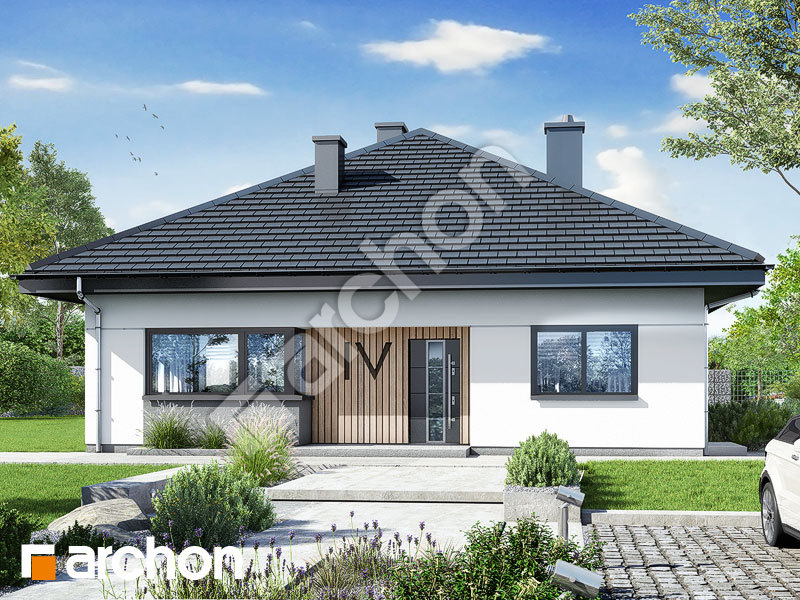 gotowy projekt Dom w cieszyniankach 7 