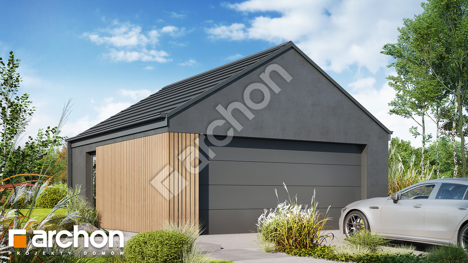 Garaż 2-stanowiskowy G42