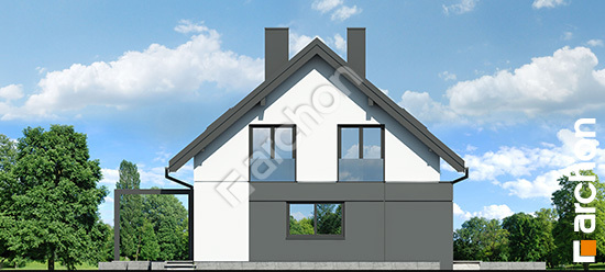 Elewacja boczna projekt dom w aurorach 26 g2 dc58c05895cd7af9110249acafcb872d  266