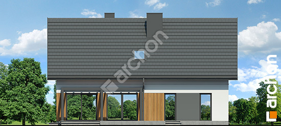Elewacja ogrodowa projekt dom w aurorach 26 g2 09b42679a5d3cb59a8efb6e240d63636  267
