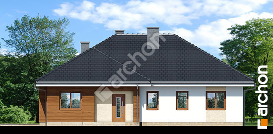Elewacja frontowa projekt dom w bodziszkach c8584208d44ad868a443567c283577e7  264
