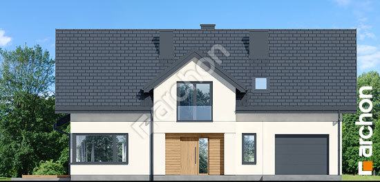 Elewacja frontowa projekt dom w balsamowcach 9 7a354490914c8d1ed2e2ac996c4ba49a  264