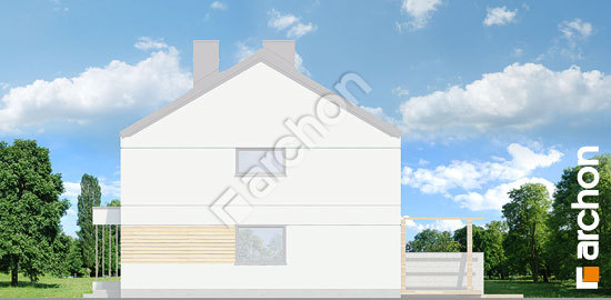 Elewacja boczna projekt dom w tunbergiach 2 ba 35801e77023c92406dd7e045c393d59d  265