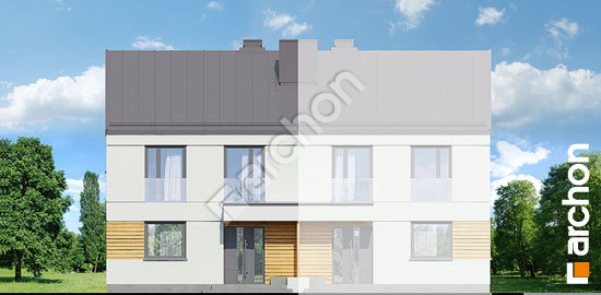 Elewacja frontowa projekt dom w tunbergiach 2 ba c66872a888a87a7cce2459a40b496d87  264