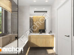 gotowy projekt Dom w kosaćcach 8 (N) Wizualizacja łazienki (wizualizacja 3 widok 1)