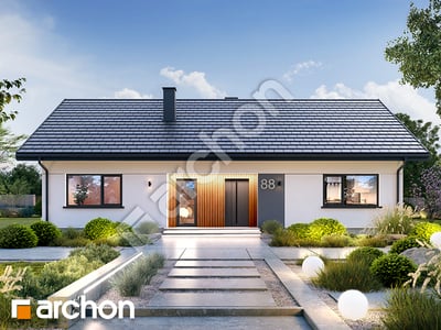 gotowy projekt Dom w kanzanach 3 (E) 