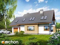 gotowy projekt Dom w bławatkach (N) widok 1