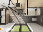 gotowy projekt Dom w anyżku 4 (E) OZE Wizualizacja łazienki (wizualizacja 3 widok 4)