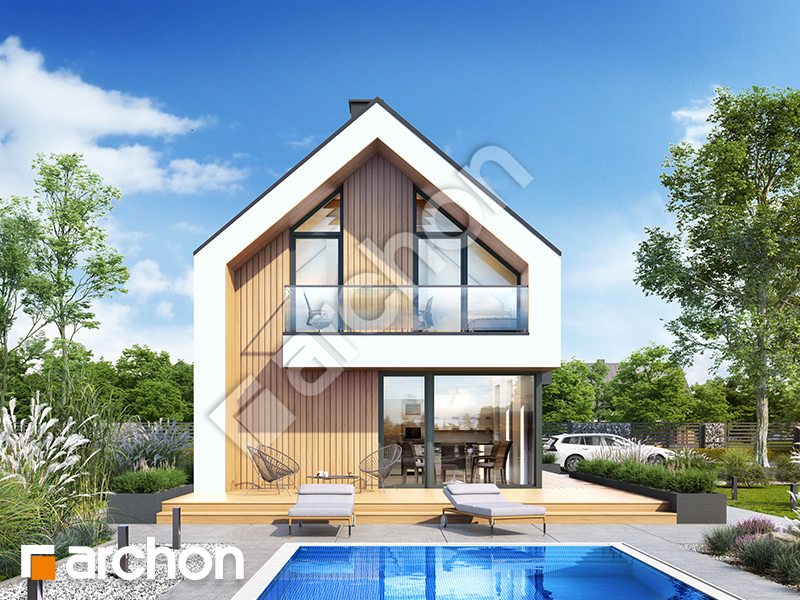 gotowy projekt Dom w celozjach 2 (E) OZE 