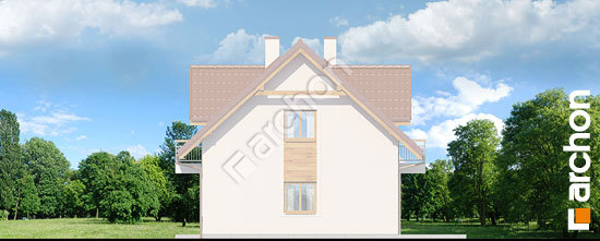 Elewacja boczna projekt dom w rubinach b cb6bd984454a715372647e28a1a0bb2c  265