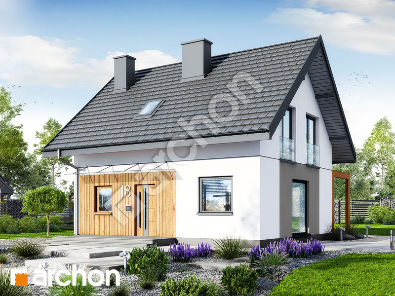 gotowy projekt Dom w zielistkach 20 