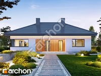 gotowy projekt Dom w lipiennikach 5 (A) widok 1