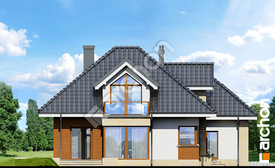 Elewacja boczna projekt dom w rukoli g2nt 978fe544595a991cc4e367cb3af3b307  266
