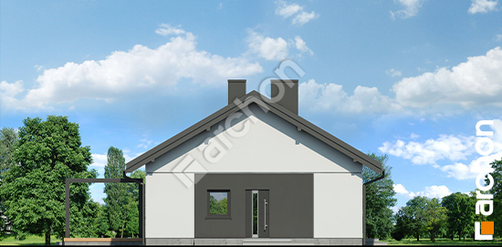 Elewacja boczna projekt dom w leszczynowcach 14 9f6512c0d5e15ccf80560a8acdedab66  266