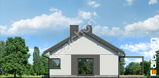Elewacja boczna projekt dom w leszczynowcach 14 e8ea8cb12895de2e99cdc231d08e804d  265