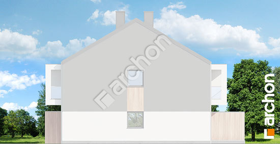 Elewacja boczna projekt dom przy trakcie 2 r2b ver 2 cca0d38825a2f279e62411de804453a8  265