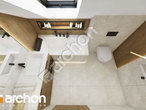 gotowy projekt Dom w sasankach 5 (E) OZE Wizualizacja łazienki (wizualizacja 3 widok 4)