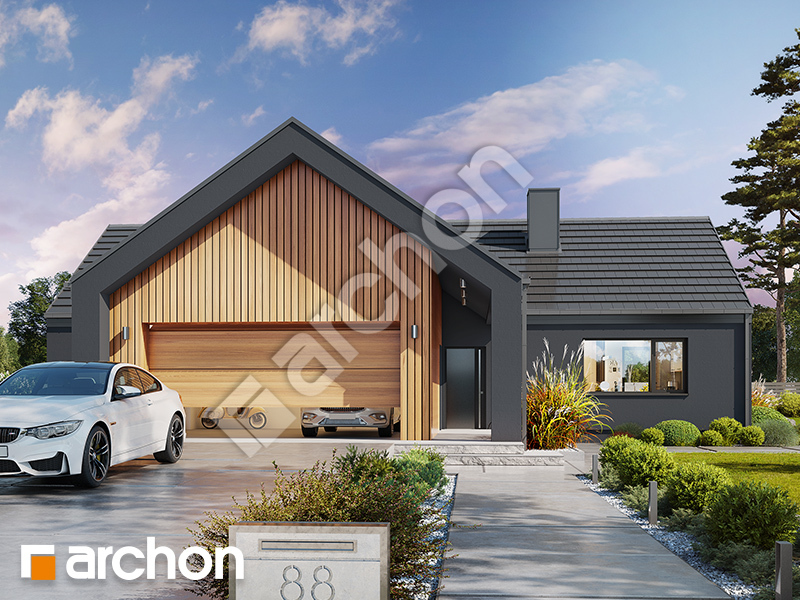 gotowy projekt Dom w kosaćcach 35 (G2) 