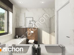 gotowy projekt Dom w przebiśniegach 17 (G2E) Wizualizacja łazienki (wizualizacja 3 widok 3)