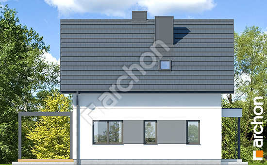 Elewacja boczna projekt dom w kronselkach 5 25cd0585fe25f09bbb8b58edba3479c2  266
