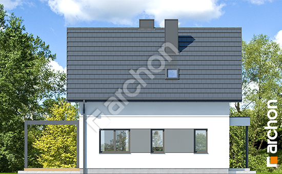 Elewacja boczna projekt dom w kronselkach 5 9f5056650ece04cdb307903fd48803a5  266