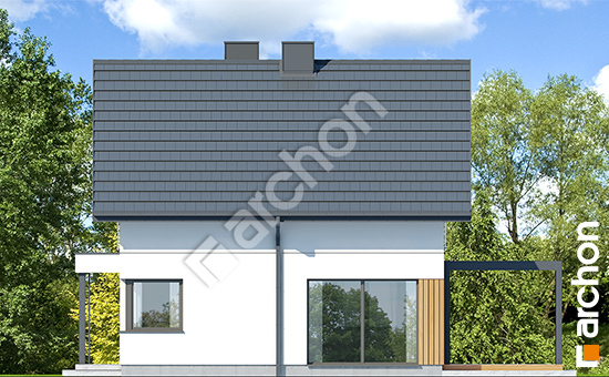 Elewacja boczna projekt dom w kronselkach 5 e2c42de2fb570c8c5a83ac91a32a7a79  265
