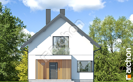 Elewacja frontowa projekt dom w kronselkach 5 0b3c7b9f3aa2a822fb5a2a5de5bd3373  264