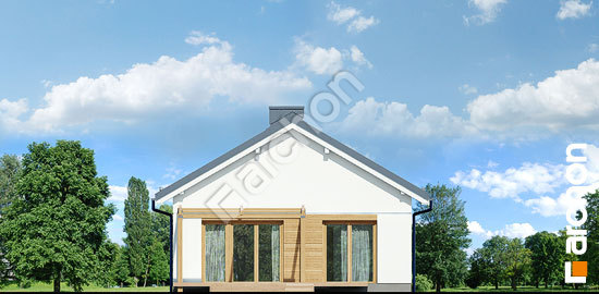 Elewacja ogrodowa projekt dom w cedralach ba63cff4c3a0128e45548344fbba6de4  267